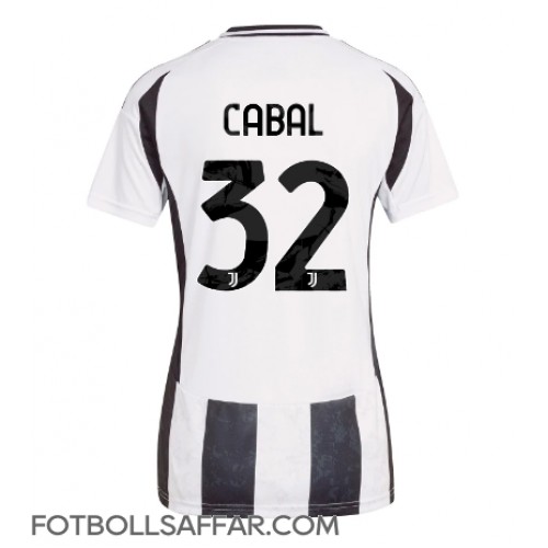 Juventus Juan Cabal #32 Hemmatröja Dam 2024-25 Kortärmad